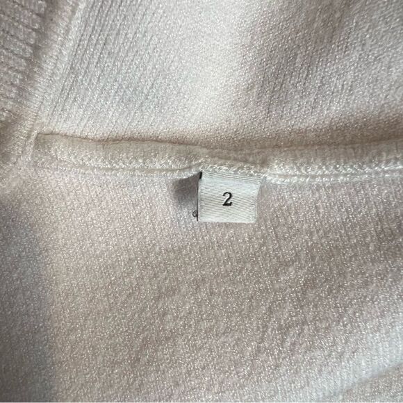 Sandro Paris Oversized Pullover Stripe V-Neck Sweater - Picture 6 of 8